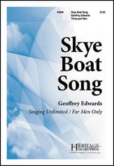 Skye Boat Song TBB choral sheet music cover